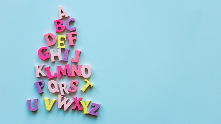 Alphabet in Turmform